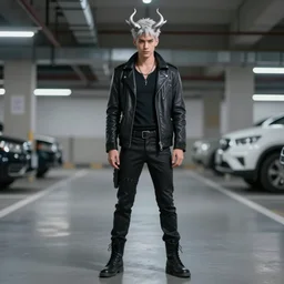 jorg from prince of thorns in a car park