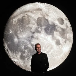michael stipe on the moon