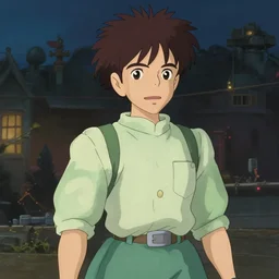 AuronPlay studio ghibli anime character