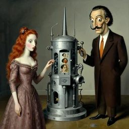 maddening forbidden knowledge paranoia from a strange machine by leonora carrington and rene magritte and salvadore dali
