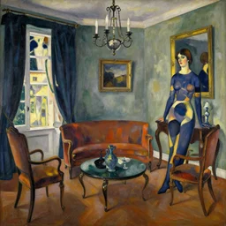 a room by tamara de lempicka