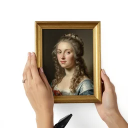 a woman with a ring on her finger, a picture by victoria frances, tumblr contest winner, rococo, white background, # myportfolio, hd