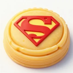 superman made of pasta