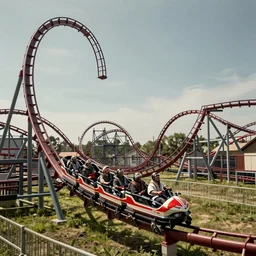 spartacus theme roller coaster wide shot concept art n - 6