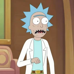 rick sanchez as a disney character, 8 k