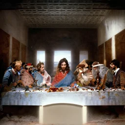 the last supper directed by jorodowsky, the sacred mountain aesthetic