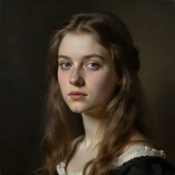 photo of young woman by jan matejko
