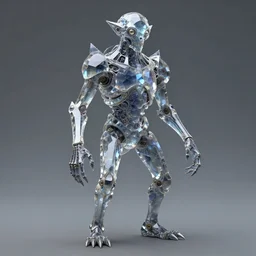 crystal golem concept, full body concept, golem concept, beksinski, ruan jia