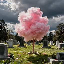 cemetery of cotton candy