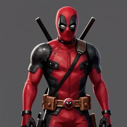 deadpool vector art trending on art station