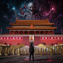 tiananmen square 1 9 8 9 horror nightmare by junji ito, digital art, deepdream cosmic, 3 d high definition, trending on artstation, photorealistic, high resolution, 8 k, octane, hyper detailed, trending on deviantart insane details, intricate, elite, ornate, elegant trend, highly detailed and intricate, sharp focus, photography, unreal engine