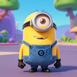 despicable me minion in fortnite, video game still