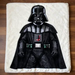 darth vader on a blanket