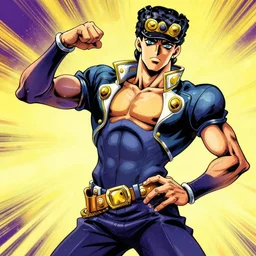 markiplier in the style of jojo's bizarre adventure