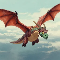 like a bumbling dragon, i fly