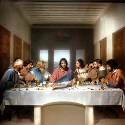 The last supper but in the future