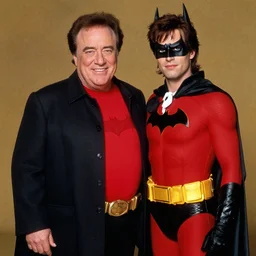 danny devito as robin, batmans sidekick, danny devito in red spandex