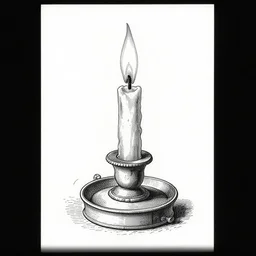 concept art of a Victorian detailed print | victorian | candle flame | black and white color scheme by David Carson