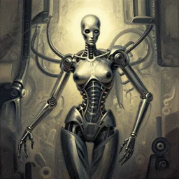 machinic desire, abstract philosophical concept illustrated by James Gurney
