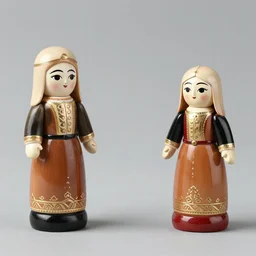 Rag dolls Russian puppets used as amulets