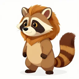 beautiful detailed character design of a cartoon raccoon,'the lion king ', tlk, profile pic. deviantart adoptable, style of maple story and zootopia, portrait studio lighting by jessica rossier and brian froud in the style of disney, artstation deviantart alphonse mucha