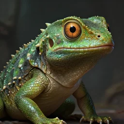 Mark Zuckerberg as a lizard, closeup, D&D, fantasy, intricate, elegant, highly detailed, digital painting, artstation, concept art, matte, sharp focus, illustration