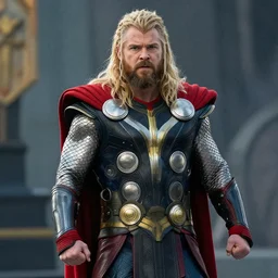 zach galifianakis as Thor in Thor: Ragnarok
