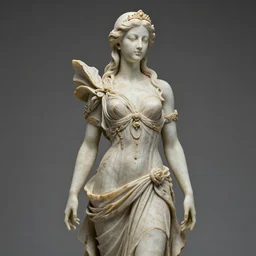 ancient god statue, haute couture, photorealistic, hd, trending on artstation