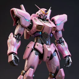 hyperrealistic 3d render mecha iridescent pink concept art vray ute osterwald de chirico sharp cinematic very moody light 8k low angle shallow depth of field