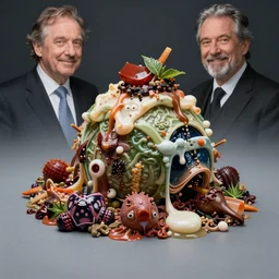 futuristic and disgusting food, photographed by marc haydon and davide luciano, award winning, professional food photography
