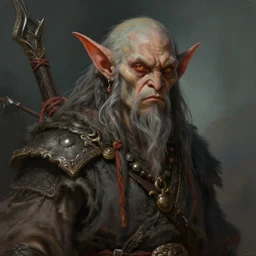 a detailed portrait of goblin shaman, by victo ngai and greg rutkowski, digital art, realistic painting, very detailed, fantasy, dnd, volumetric lighting, trending on artstation