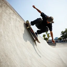 tony hawk skating on a wall, wallride