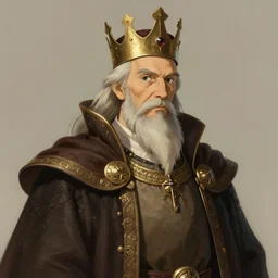 portrait of a medieval old king, artstation, elegant, highly detailed, digital painting, concept art, smooth, sharp focus, illustration, art by studio ghibli, makoto shinkai, akihiko yoshida, greg rutkowski 8 k