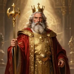 mariano rajoy as the god emperor of mankind, digital art, award winning, trending on artstation, highly detailed