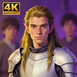 A professional digital portrait painting of a D&D druid, painted by Wes Anderson, painted by Hayao Miyazaki, dressed in light armor, 4k, digital art, trending on cgsociety, highly detailed, head and shoulders shot, shallow depth of field, purple and yellow lighting, professional lighting, airbrush,