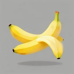 a flying banana, cartoon, concept art