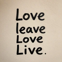 love leave love live