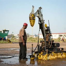 man of oil