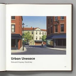 Urban Unease by David Hockney, Edward Hopper, 1958, exhibition catalog