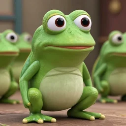 pepe frog, the matrix 1 9 9 9 film still, high quality, hd, 4 k