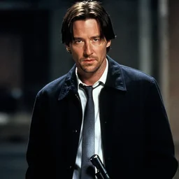 keanu reeves in pulp fiction, movie poster,