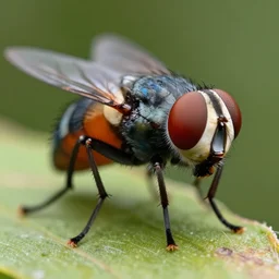 photorealistic hybrid of human and a fly