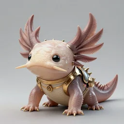 steampunk axolotl, masterpiece, intricate, elegant, highly detailed, digital painting, artstation, concept art, smooth, sharp focus, illustration, art by artgerm and greg rutkowski and alphonse mucha and uang guangjian and gil elvgren and sachin teng, symmetry!!