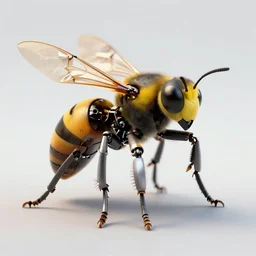 a robotic wasp, trending on artstation