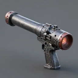 plasma cannon, 3d render, octane, ray tracing, 8k, ultra high detail, photorealistic