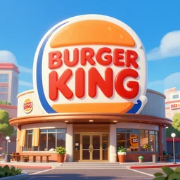 burger king architecture and symbols by greg rutkowski, trending on artstation, favorites on deviantart, high quality art. artwork masterpieces, award winning
