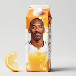 orange juice carton as oj simpson