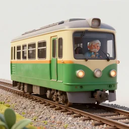 🛤🚞🧳👴🏼, lowbrow, matte painting, 3 - d highly details, in the style of mark ryden,