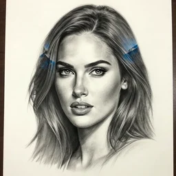 realistic tattoo sketch of megan fox face double exposure effect with a mountain scenery, in the style of matteo pasqualin, amazing detail, sharp