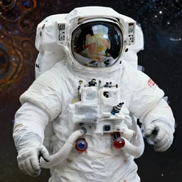 astronaut by klimt